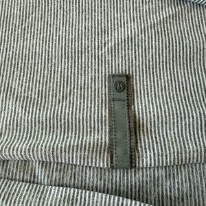 lululemon athletica Gray Striped Scarf